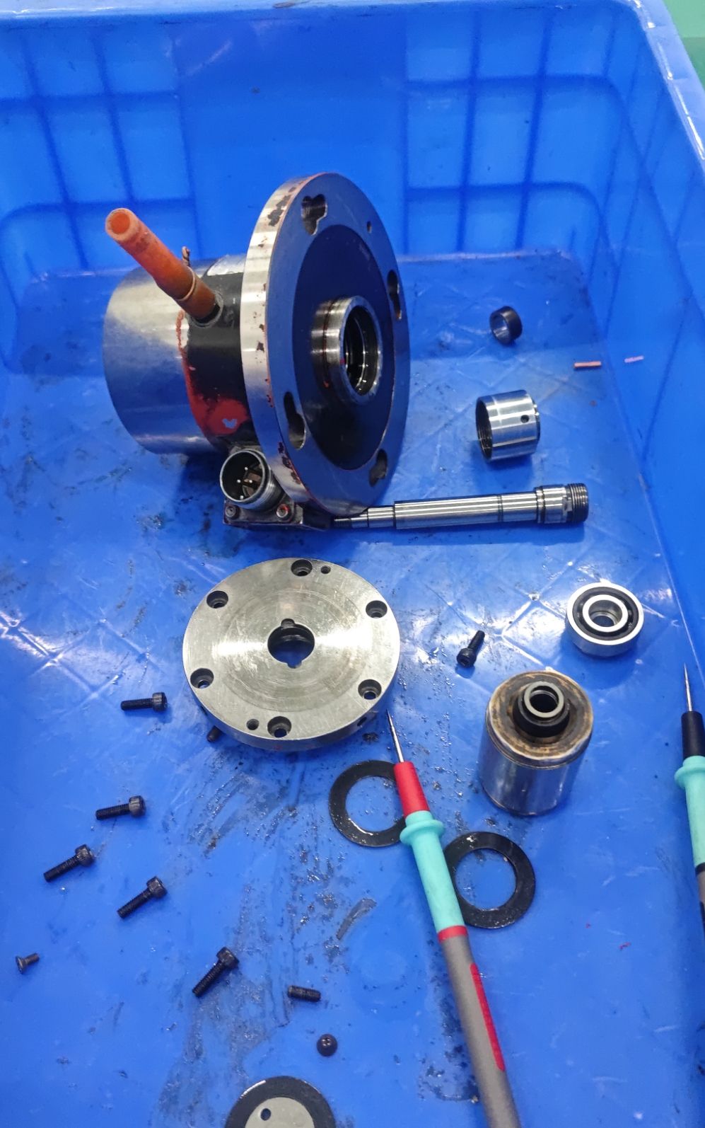 YASKAWA 电主轴维修让井田机床重焕活力