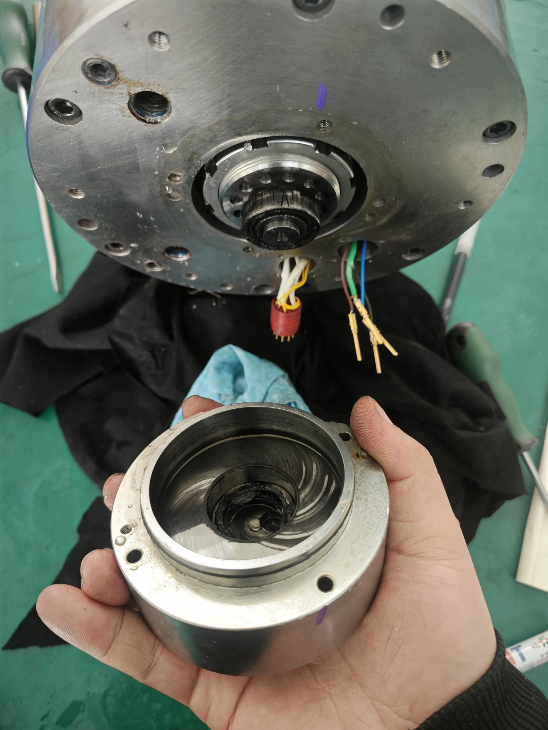  Setco电主轴维修报告